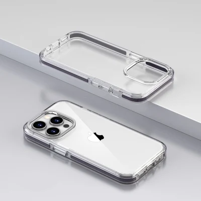 Для iPhone 15 акриловый Full Cover водонепроницаемый чехол для телефона