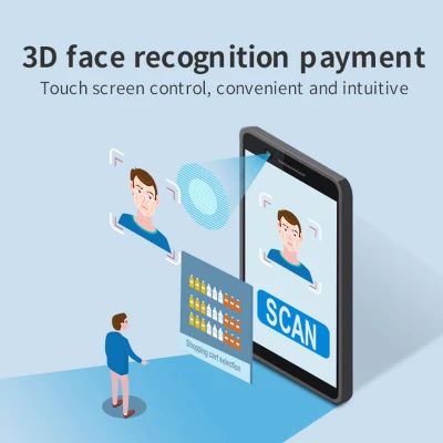 На заводе Afen оптовой 3D Face Recognition платежа автомат малых напитки и закуски, торговые автоматы в Малайзии