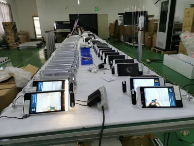 Динамическое распознавания контроля доступа биометрические данные машины перед лицом посещаемости идентификации машины с помощью инфракрасного теплового изображения IP-камера