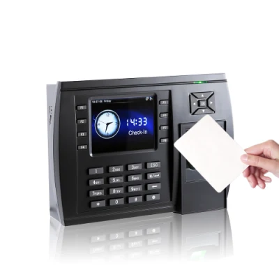  125hkz RFID и биометрическая система контроля отпечатков пальцев Time Attendance System с GPRS