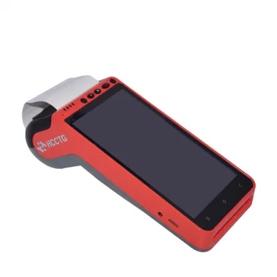 Maquina Registradora Msr/IC/NFC код QR биометрический считыватель отпечатков пальцев рук Android POS клеммой Hcc - Z100