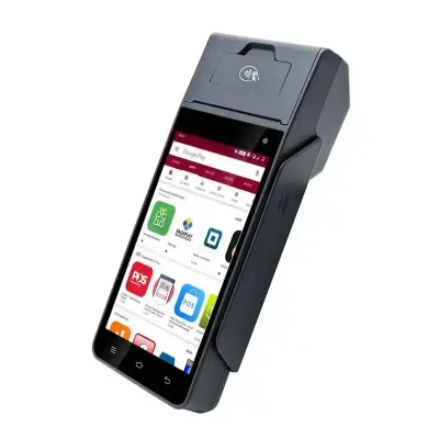 OEM Biometric Fingerprint Android WiFi 4G Bank Card Reader POS Мобильный банкомат POS-машина Z90