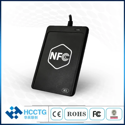 Desktop USB NFC читателей и писатель ACR1251 с Сэмом слот для одноранговых P2p обеспечивают Sdk IC Card NFC Tag наклейку 13.56Мгц ISO14443A&amp;B