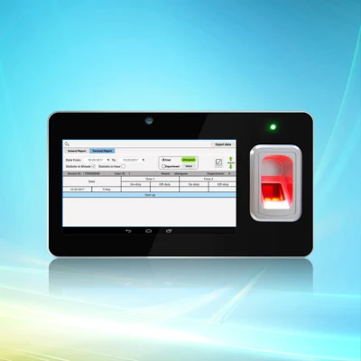 Android System Fingerprint Time Attendance Device с функцией SMS