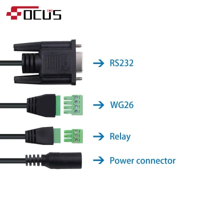 Дально10м Расстояние интерфейс RS/WiFi/TCP УВЧ RFID считыватель с антенной