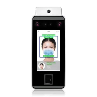 (FacePro1-TD) термометр камера для рук и считывателя отпечатков пальцев и Face Recognition время присутствия системы обнаружения в масках