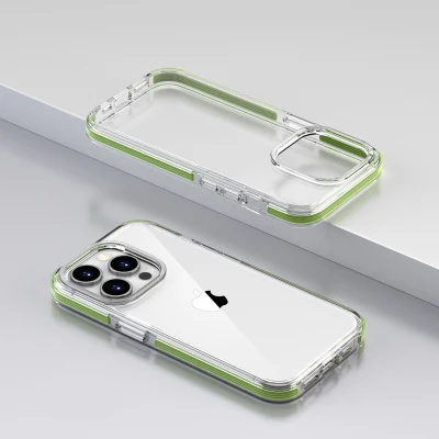 Для iPhone 15 матового четырех углах Anti-Drop прозрачного корпуса телефона