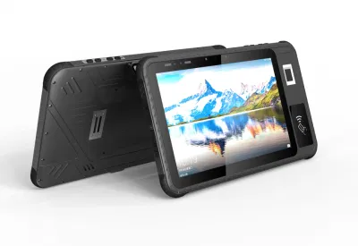8-дюймовый 1280X800 IPS экран 4G LTE Mtk6771 четырехъядерного процессора считыватель отпечатков пальцев и прочных Water-Proof IP67 Android9.0 планшетного ПК с 4 ГБ 64ГБ/SIM-карты/NFC/Bluetooth планшетный ПК