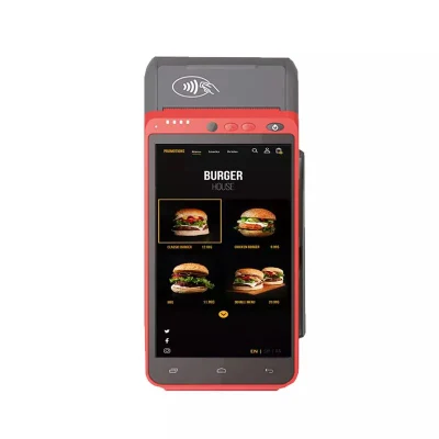 EMV карт PCI Android7.0 POS портативного устройства с помощью сканера штрих-кода принтер устройство считывания отпечатков пальцев свободно Sdk (HCC-Z100)