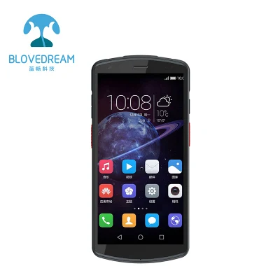  Кпк 5.7inch считыватель отпечатков пальцев/ ID идентификация Android КПК сканера штрих-кодов