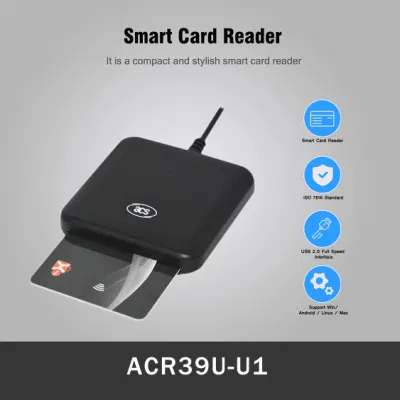  EMV Contact Смарт-карта USD RFID Reader ACR39u-U1