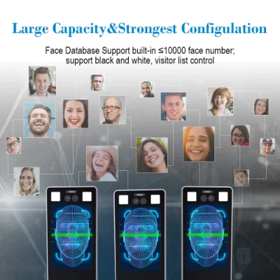2,0 МП сумеречного света звезд IP-Face Recognition клеммой бинокулярного зрения Face Recognition камеры