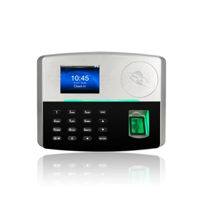 (S800/ID+W) Wireless WiFi время посещаемость устройство с биометрический считыватель отпечатков пальцев и идентификационных карт