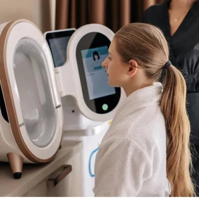 Dermoscope 3D прибор для проверки влажности кожи лица Анализ кожи сканера Машина анализа