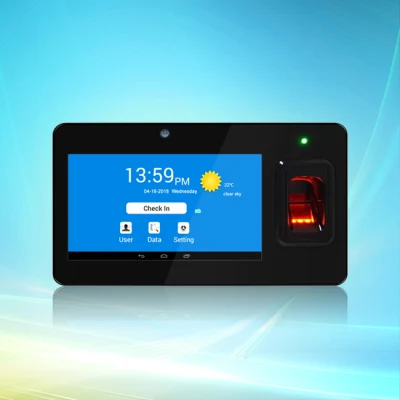 Android System Fingerprint Time Attendance Device с функцией SMS