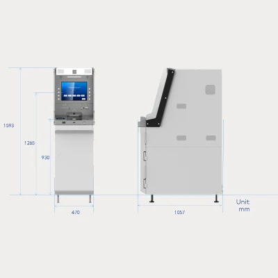 Дешевая надежная машина CDM Cash Recycling Machine