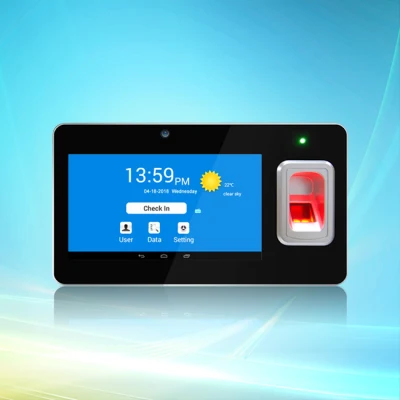 Android System Fingerprint Time Attendance Device с функцией SMS