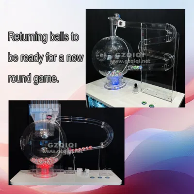 RFID Air Mixing Lottery Machine для лотерейных игр