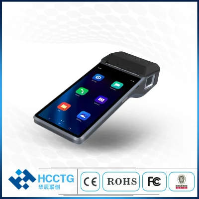 Qualcomm Loyverse Octa-Core Android 10.0 6 дюймовый 4G WiFi Bluetooth NFC мобильных платежей POS портативного устройства с 58мм тепловой Pritner код QR сканер (Z300)