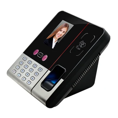 Устройство учета присутствия с устройством считывания Face ID Card время распознавания отпечатков пальцев Регистратор