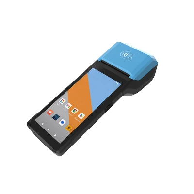 Портативный POS-терминал с функцией распознавания отпечатков пальцев Smart Fingerprint Recognition с термочеком Система POS принтера S81