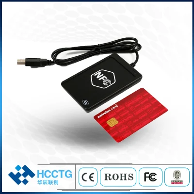 Desktop USB NFC читателей и писатель ACR1251 с Сэмом слот для одноранговых P2p обеспечивают Sdk IC Card NFC Tag наклейку 13.56Мгц ISO14443A&amp;B