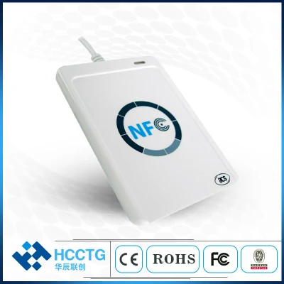 13.56Мгц USB NFC Smart бесконтактный считыватель карт писателя с бесплатным Sdk в больших запасов (ACR122U)