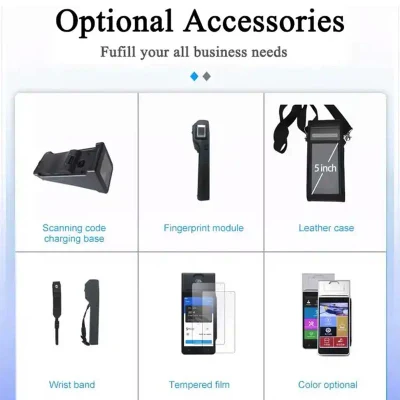 OEM Biometric Fingerprint Android WiFi 4G Bank Card Reader POS Мобильный банкомат POS-машина Z90