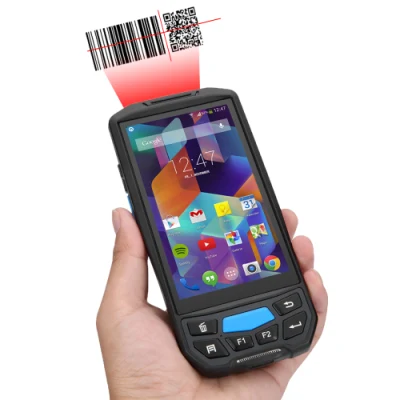 Портативный беспроводной WiFi 1D 2D сканер штрихкодов IP66 для чтения двухмерных штрихкодов Android RFID УВЧ-считыватель с антенной 860 МГц