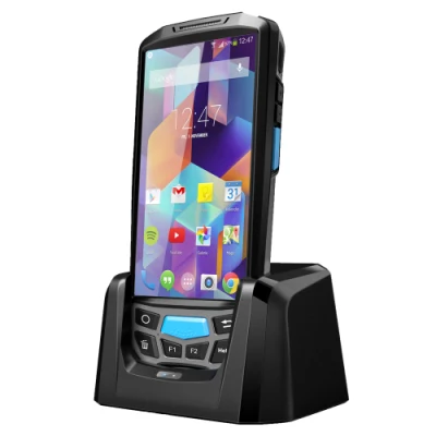 Портативный беспроводной WiFi 1D 2D сканер штрихкодов IP66 для чтения двухмерных штрихкодов Android RFID УВЧ-считыватель с антенной 860 МГц