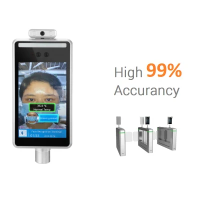 Горячая продажа измерение температуры Face Recognition терминал
