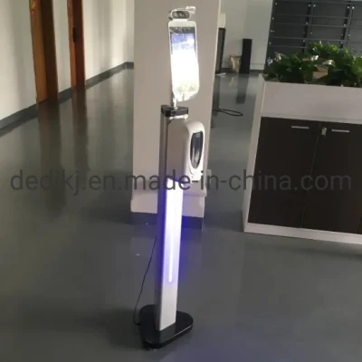 IP 65 новый 8-дюймовый распознавания цифровой ЖК-дисплей с органом для определения температуры системы контроля доступа
