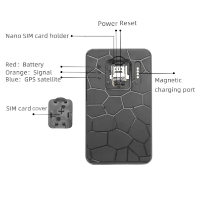 Длительного времени работы магнитной car gps tracker 4G SIM-точное позиционирование автомобиля устройство слежения в зоне безопасности setup Y15