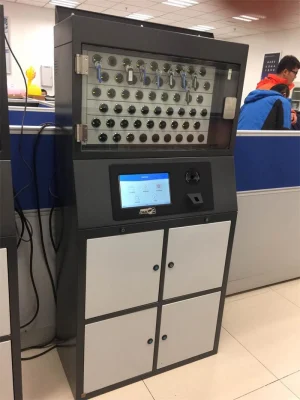 I-Keybox автомобиль Интеллектуальный шкаф управления ключами Fingerprint 100 RFID Electronic Замок для замка управления ключевыми разъемами