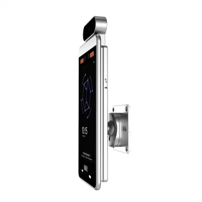 Ес в области здравоохранения зеленый код измерение температуры сканер Access Control Face Recognition System