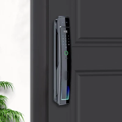 Оптовая цена 3D Распознавание лица Smart Door Lock с Домозвонок Внешняя WiFi Fingerprint Камера