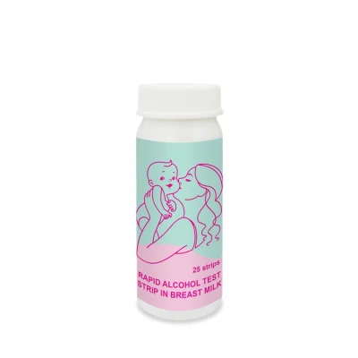 Тест на содержание спирта SJ Rapid Urine/Saliva/Breast Milk High, точные тест-полоски