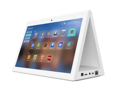  10.1-дюймовый HD Dual Display Face Recognition RJ45 Ethernet Digital Signage Android 8.1 планшетный ПК
