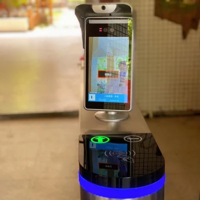 Распознавание лиц детектор температуры устройства контроля доступа Card Reader турникет биометрических данных