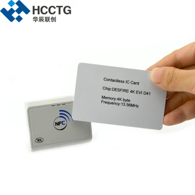 Bluetooth Бесконтактная USB-мини-портативная смарт-карта NFC RFID 13,56 МГц Устройство записи считывающего устройства (ACR1311U-N2)