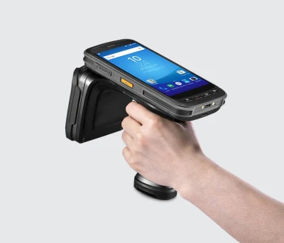 Ручной считыватель штрих-кодов NFC RFID-меток УВЧ-диапазона 860 МГц 125 кГц 13,56 МГц