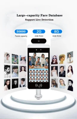 High Definition биометрических устройств Face Recognition терминала для идентификации лица участников системы для управления