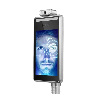 Face Recognition сканирование Gate термометр для измерения температуры терминалов посещаемости щитка приборов