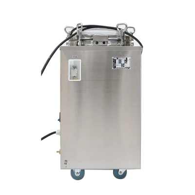 Моя-T018 35-100L с другой стороны из нержавеющей стали круглыми автоматический Вертикальный паровой стерилизатор