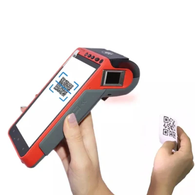 EMV карт PCI Android7.0 POS портативного устройства с помощью сканера штрих-кода принтер устройство считывания отпечатков пальцев свободно Sdk (HCC-Z100)