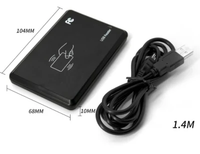 Пластиковый RFID смарт-карт ID Card пластиковых карт бесконтактный считыватель для копировальных аппаратов Tk4100/em4305 устройство чтения карт памяти