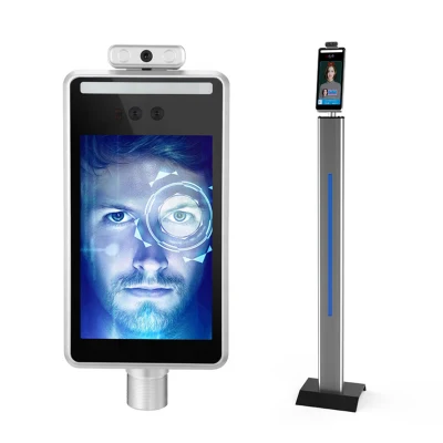 Smart Face Recognition доступ Терминал сканирования и распознавания кузова машины для измерения температуры