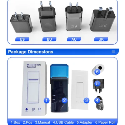 Карманный Android 13 Biometric time Attendance Android POS-устройство с. RFID считыватель NFC сканер отпечатков пальцев POS-машина S81