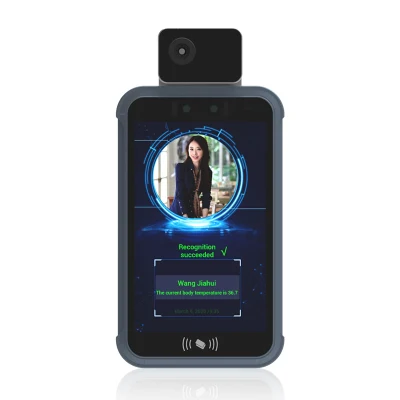 8-дюймовый Non-Contact Android 7.1 Face Recognition - все в одном лице обнаружения датчика температуры человеческого тела