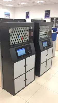 Металлический шкаф Vanma 2023 с замком L-образной рукоятки Ключ для хранения ключ для хранения ключ для хранения Fingerprint Армадио Чиаве